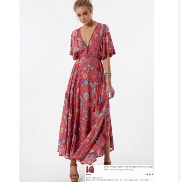 unbranded Dresses & Skirts - Love Bird Half Moon Gown/Dress